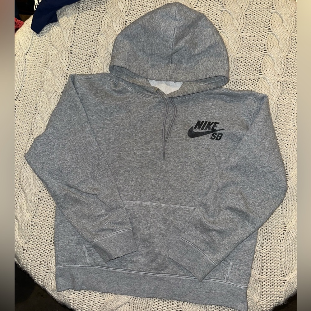 Nike‎ SB Heather Gray men’s Hoodie sweater